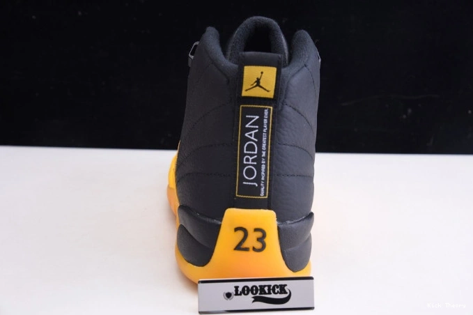 Kicktheory Retro 130690-070 Black Air University 12 Gold Jordan 0630